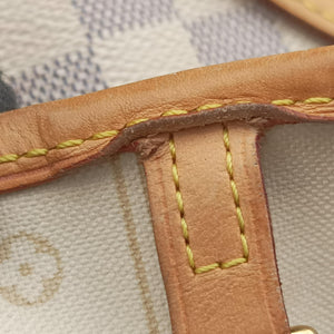 Secondhand Louis Vuitton NEVERFULL MM AZUR Damier Canvas N51107 handbag | stylenewstar