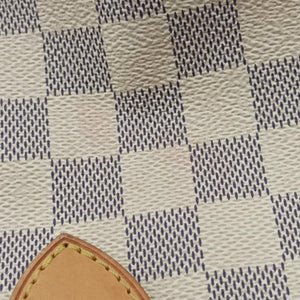 Secondhand Louis Vuitton NEVERFULL MM AZUR Damier Canvas N51107 handbag | stylenewstar