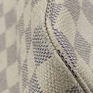 Secondhand Louis Vuitton NEVERFULL MM AZUR Damier Canvas N51107 handbag | stylenewstar