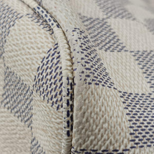 Secondhand Louis Vuitton NEVERFULL MM AZUR Damier Canvas N51107 handbag | stylenewstar