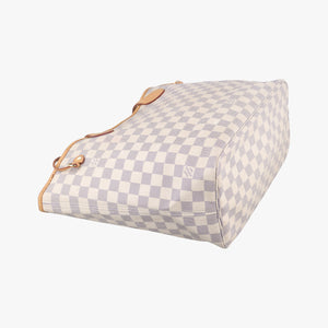 Secondhand Louis Vuitton NEVERFULL MM AZUR Damier Canvas N51107 handbag | stylenewstar