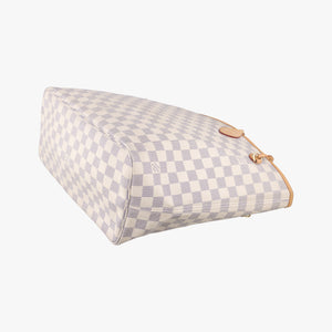 Secondhand Louis Vuitton NEVERFULL MM AZUR Damier Canvas N51107 handbag | stylenewstar