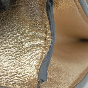 Pre-owned Yves Saint Laurent SUNSET Golden Leather 441972 shoulderbag | stylenewstar