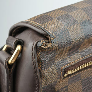 Pre-owned Louis Vuitton SPENCER EBENE Damier Canvas N58021 shoulderbag | stylenewstar