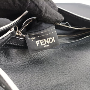 Vintage Fendi Baguette Black×yellow×Red Leather 8BR600 shoulderbag | stylenewstar