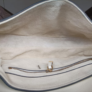 Pre-owned Christian Dior Saddle White Leather handbag | stylenewstar