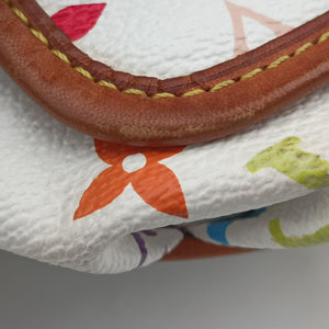 Pre-owned Louis Vuitton Patty white Monogram Multicolor M40305 handbag | stylenewstar