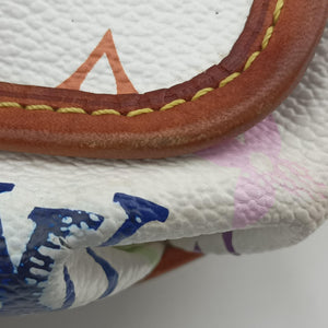 Pre-owned Louis Vuitton Patty white Monogram Multicolor M40305 handbag | stylenewstar