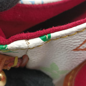 Pre-owned Louis Vuitton Patty white Monogram Multicolor M40305 handbag | stylenewstar