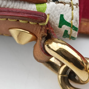 Pre-owned Louis Vuitton Patty white Monogram Multicolor M40305 handbag | stylenewstar