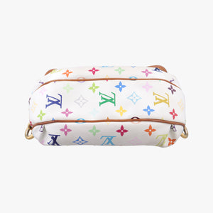 Pre-owned Louis Vuitton Patty white Monogram Multicolor M40305 handbag | stylenewstar