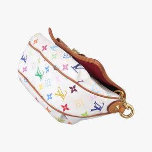 Pre-owned Louis Vuitton Patty white Monogram Multicolor M40305 handbag | stylenewstar