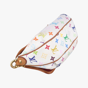 Pre-owned Louis Vuitton Patty white Monogram Multicolor M40305 handbag | stylenewstar