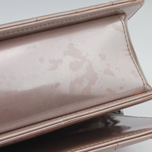 Secondhand Chanel BOY CHANEL Pink Patent A67018 shoulderbag | stylenewstar