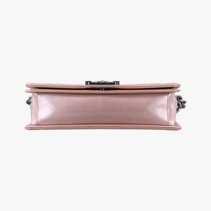 Secondhand Chanel BOY CHANEL Pink Patent A67018 shoulderbag | stylenewstar