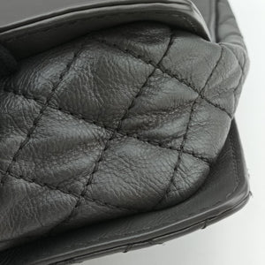 Pre-owned Chanel BOY CHANEL Grey leather A67948 shoulderbag | stylenewstar