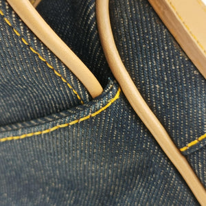 Vintage Christian Dior Saddlebags Blue Denim handbag | stylenewstar