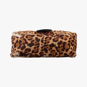 Pre-owned Fendi Big Mamma Forever Flap Multicolour ponyhair 8BR638 shoulderbag | stylenewstar