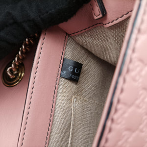 Vintage Gucci Emily Pink Leather 449635 shoulderbag | stylenewstar