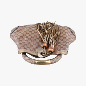 Secondhand Gucci Indy Babouska beige×Multicolour PVC coated canvas 185566 shoulderbag | stylenewstar