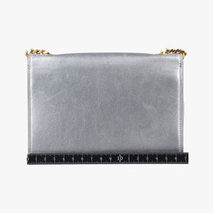 Secondhand Yves Saint Laurent KATE Silver Leather 354120 shoulderbag | stylenewstar