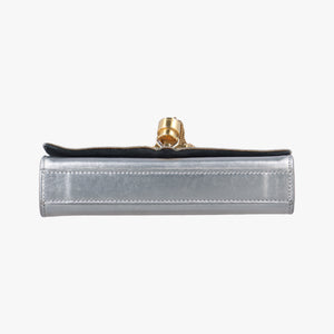 Secondhand Yves Saint Laurent KATE Silver Leather 354120 shoulderbag | stylenewstar