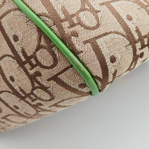 Secondhand Christian Dior Rasta Bowler beige×Multicolour Canvas × Leather handbag | stylenewstar