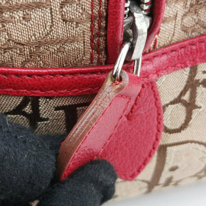 Secondhand Christian Dior Rasta Bowler beige×Multicolour Canvas × Leather handbag | stylenewstar