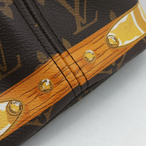 Pre-owned Louis Vuitton Neverfull MM Summer Trunk brown×Multicolor Monogram Canvas M41390 shoulderbag | stylenewstar