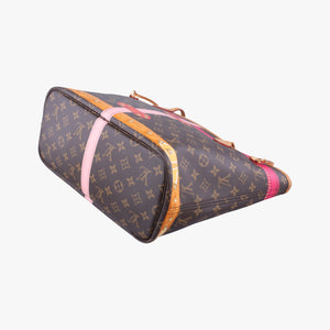 Pre-owned Louis Vuitton Neverfull MM Summer Trunk brown×Multicolor Monogram Canvas M41390 shoulderbag | stylenewstar