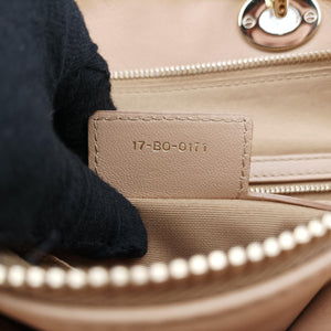 Pre-owned Christian Dior Granville Beige lambskin handbag | stylenewstar