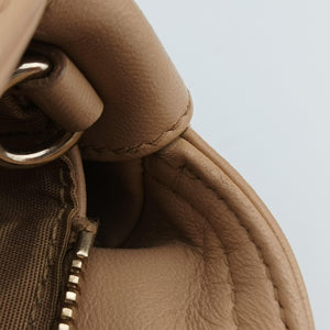 Pre-owned Christian Dior Granville Beige lambskin handbag | stylenewstar