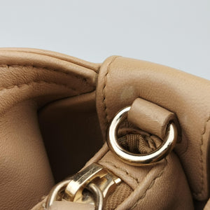 Pre-owned Christian Dior Granville Beige lambskin handbag | stylenewstar