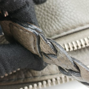 Pre-owned Gucci Medium Bamboo Green Leather 232959 handbag | stylenewstar