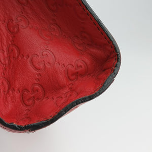 Vintage Gucci Emily Red Leather 295402 shoulderbag | stylenewstar