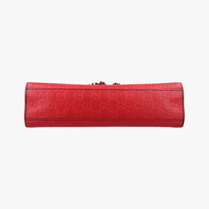 Vintage Gucci Emily Red Leather 295402 shoulderbag | stylenewstar