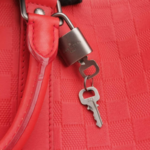 Pre-owned Louis Vuitton Keepall Bandouliere 45 Fusion Damier Infini N41142 shoulderbag | stylenewstar