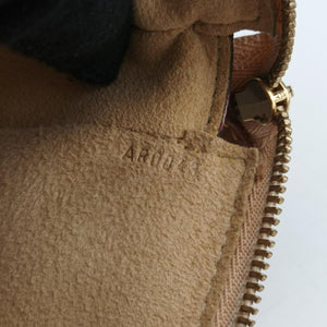 Pre-owned Louis Vuitton Pochette Accessory Pouch brown×Pink Cherry Blossom M92006 handbag | stylenewstar