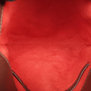 Pre-owned Louis Vuitton Mustet Salsa (Long strap) EBENE Damier Canvas N51300 shoulderbag | stylenewstar