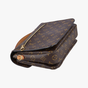 Pre-owned Louis Vuitton Pochette Metis MM Brown Monogram Canvas M44875 shoulderbag | stylenewstar