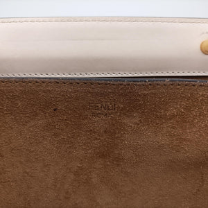 Secondhand Fendi Touch Beige Leather 8BT349 shoulderbag | stylenewstar