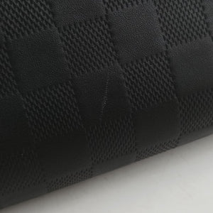 Pre-owned Louis Vuitton Porte Documents Jour Noir Damier Graphite N48224 handbag | stylenewstar