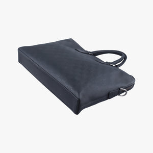 Pre-owned Louis Vuitton Porte Documents Jour Noir Damier Graphite N48224 handbag | stylenewstar