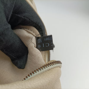 Pre-owned Gucci Gucci print White Leather 530412 bum bag/waist bag | stylenewstar