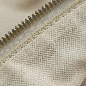 Pre-owned Gucci Gucci print White Leather 530412 bum bag/waist bag | stylenewstar