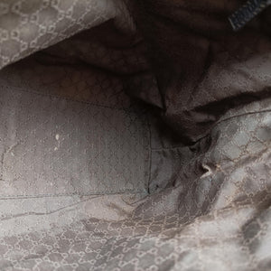 Pre-owned Gucci Sherry Line beige×Black×Red×Green canvas×leather 002.11 handbag | stylenewstar