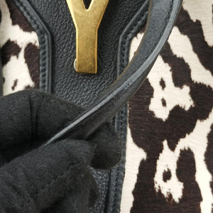 Pre-owned Yves Saint Laurent Cabas ChYc Mini Multicolour Leather×ponyhair 297957 shoulderbag | stylenewstar