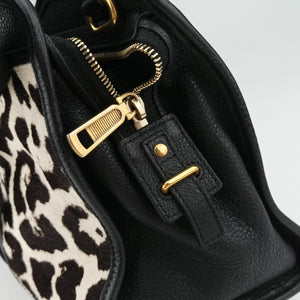 Pre-owned Yves Saint Laurent Cabas ChYc Mini Multicolour Leather×ponyhair 297957 shoulderbag | stylenewstar