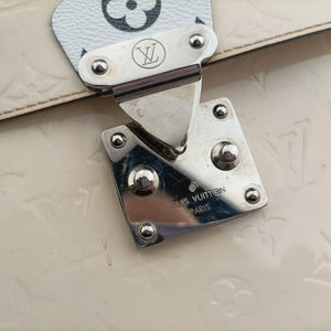 Pre-owned Louis Vuitton Spring Street PM Creme×Rose Vernis M90454 shoulderbag | stylenewstar