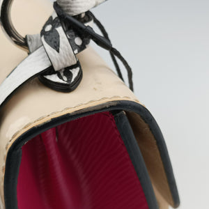 Pre-owned Louis Vuitton Spring Street PM Creme×Rose Vernis M90454 shoulderbag | stylenewstar